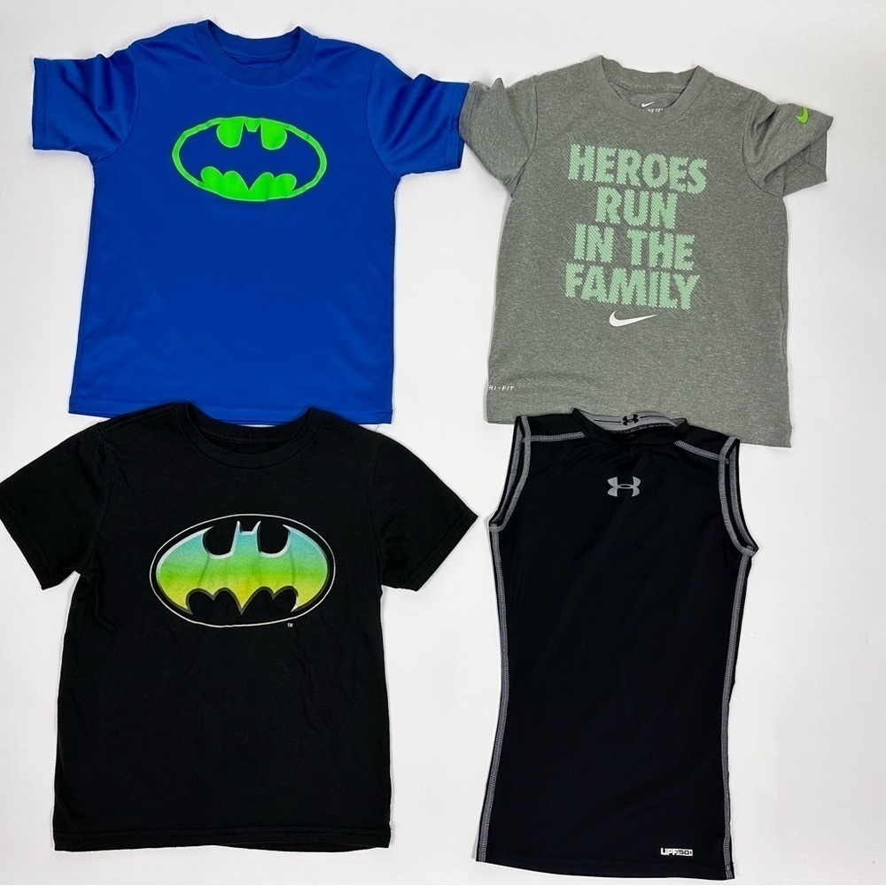 Boys Athletic Short Sleeve Tees Lot of 4